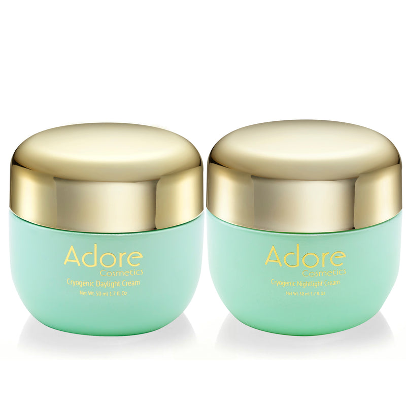 フェイスクリーム YUKARI Cryogenic Daylight & Nightlight Cream Duo – Adore Cosmetics